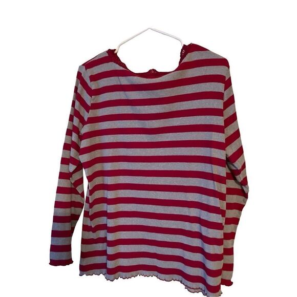 Lena Lace Trimmed LS Sleep Top 18/20 - Picture 3 of 7